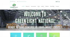 Desktop Screenshot of greenlightnational.com